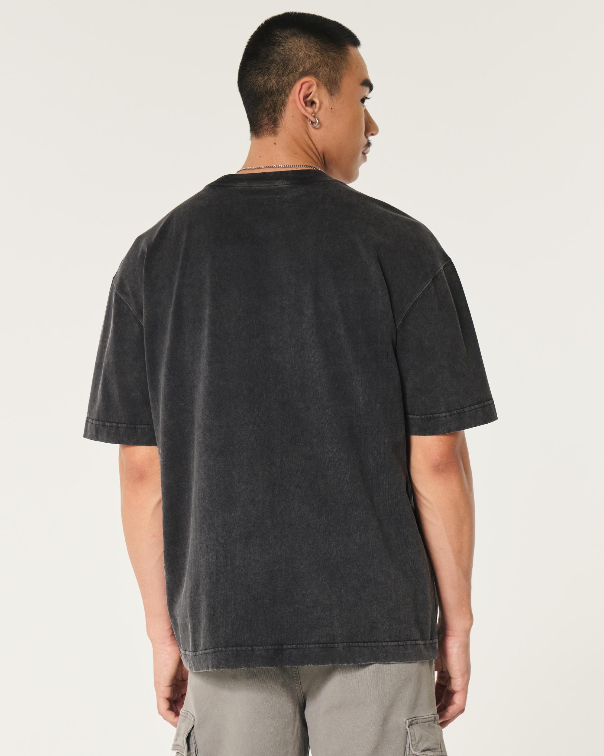 Dalix Mens Lil Smile Heavy Weight Cotton Tee Product Image