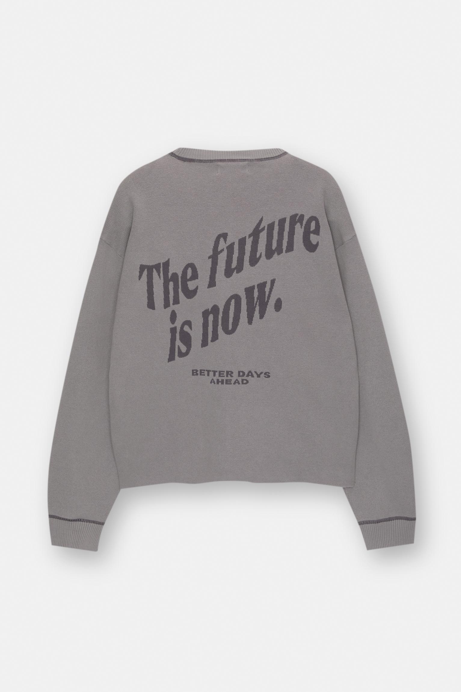 STWD sweater with seam details Product Image