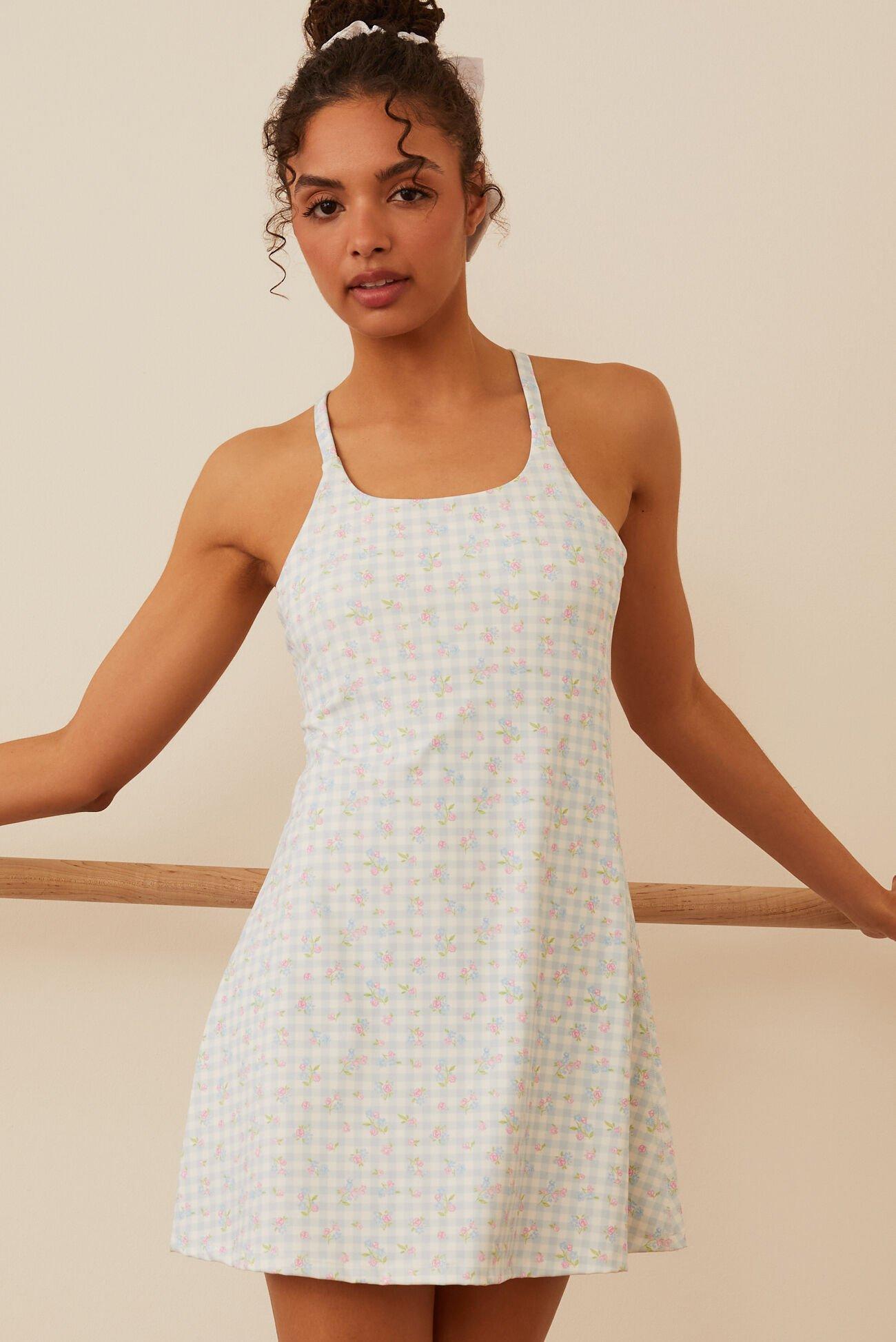 Active Spirit Gingham Dress Product Image