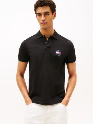 Regular Fit 1985 Flag Graphic Pique Polo Product Image
