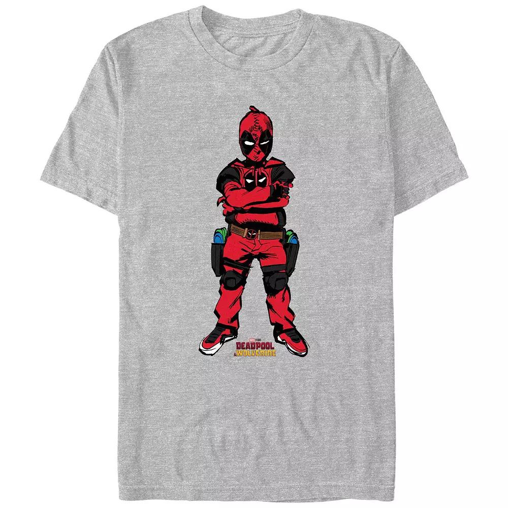 Men's Marvel Deadpool And Wolverine Kidpool Poster Graphic Tee,  Product Image