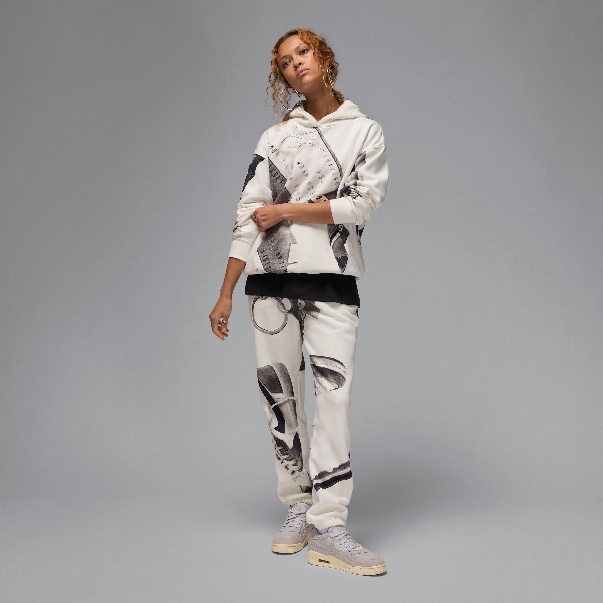 Womens Brooklyn Fleece All-over Print Pullover Hoodie Product Image