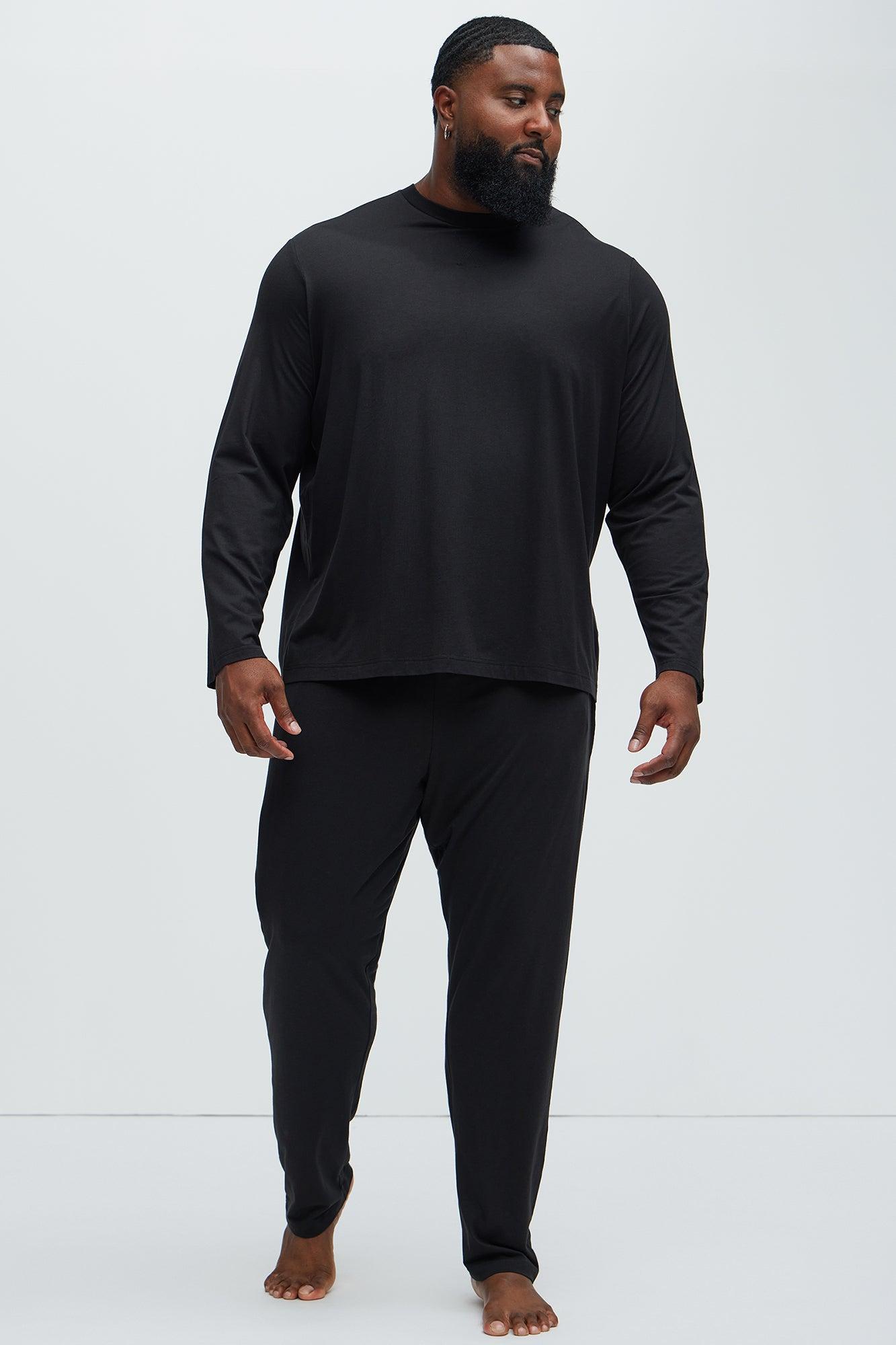 Essential Modal Lounge Pants - Black Product Image
