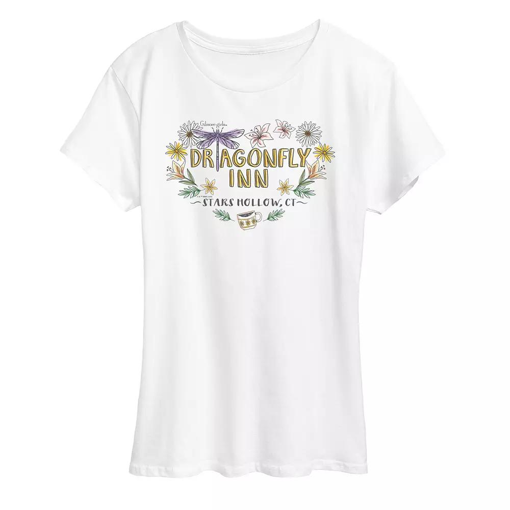 Women's Gilmore Girls Dragonfly Inn Graphic Tee,  Product Image