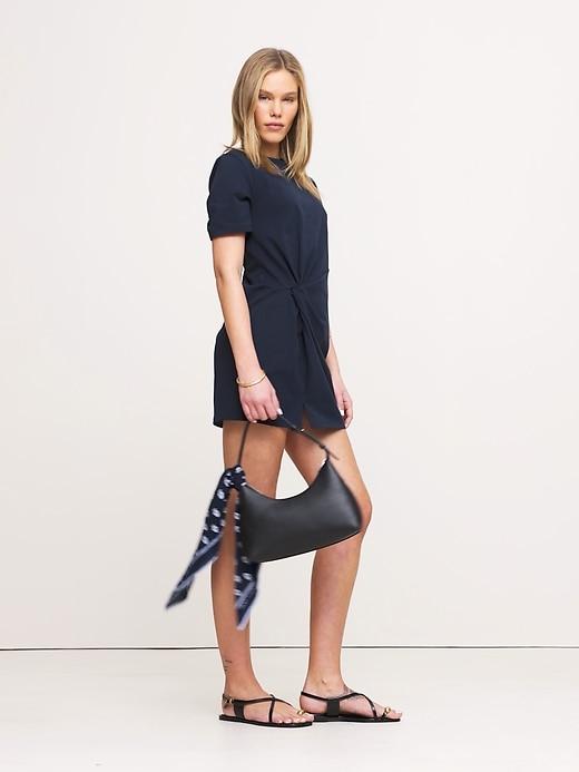 Cotton Twisted T-Shirt Dress Product Image