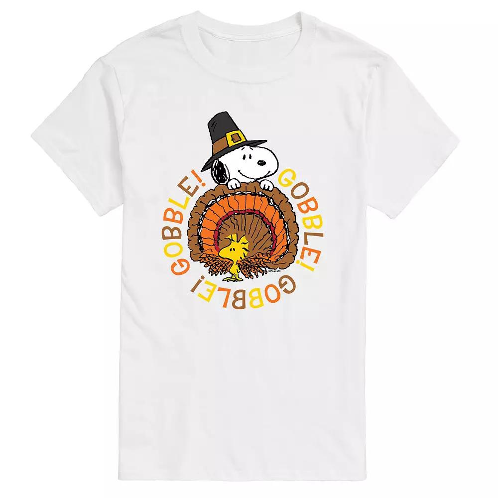 Big & Tall Peanuts Gobble Gobble Tee, Men's,  Product Image