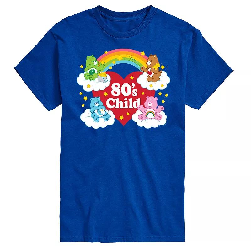 Big & Tall Care Bears 80s Child Graphic Tee, Men's,  Product Image