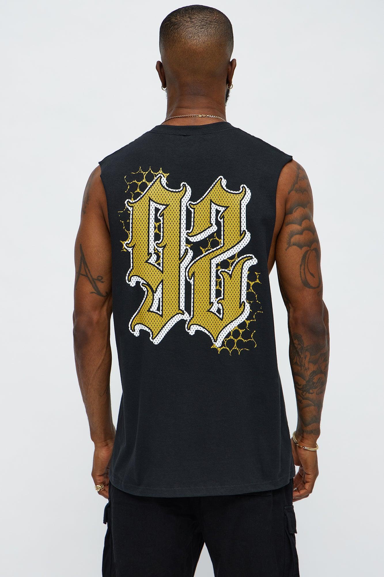 Ninety Two Muscle Tee - Black Male Product Image