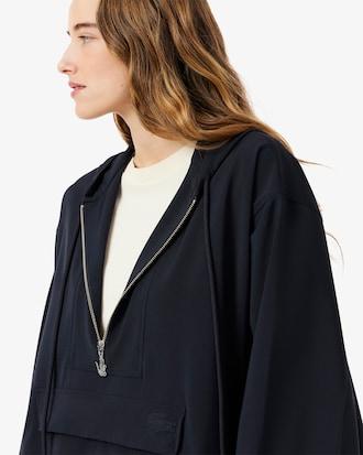 Oversized Wool Blend Popover Jacket Product Image