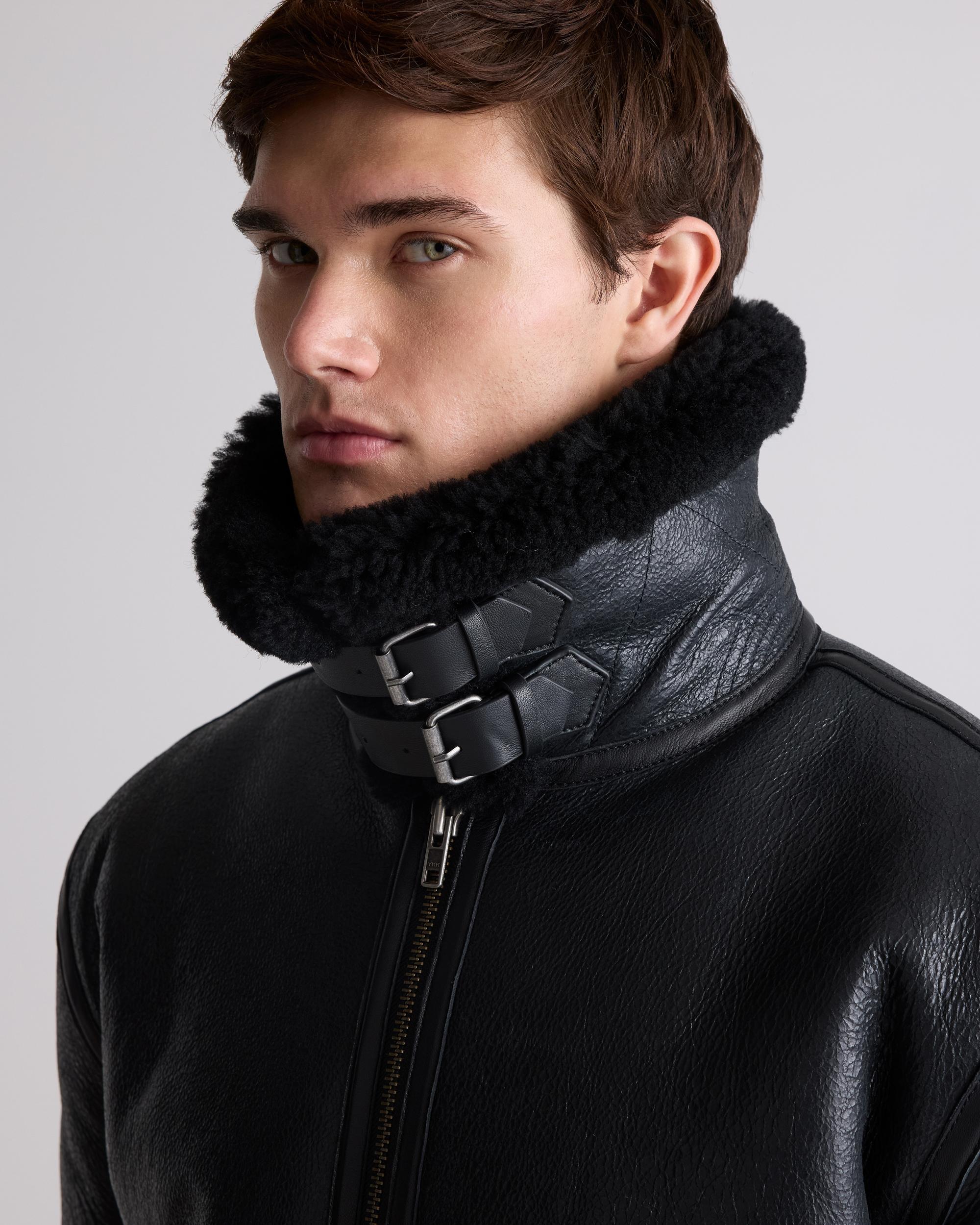 Quince | Men's 100% Shearling Bomber Jacket Size XL, Leather Product Image