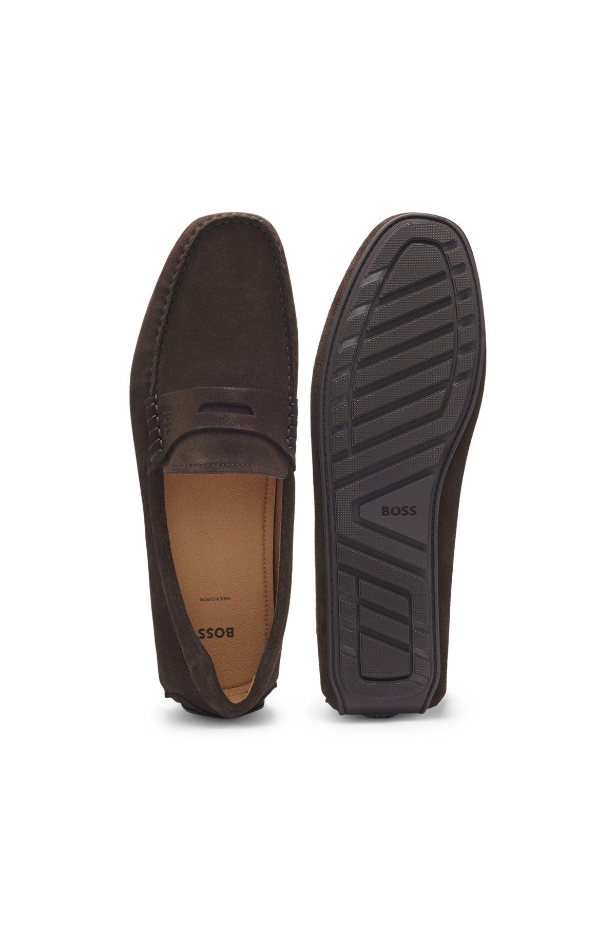 Penny-trim moccasins in suede Product Image
