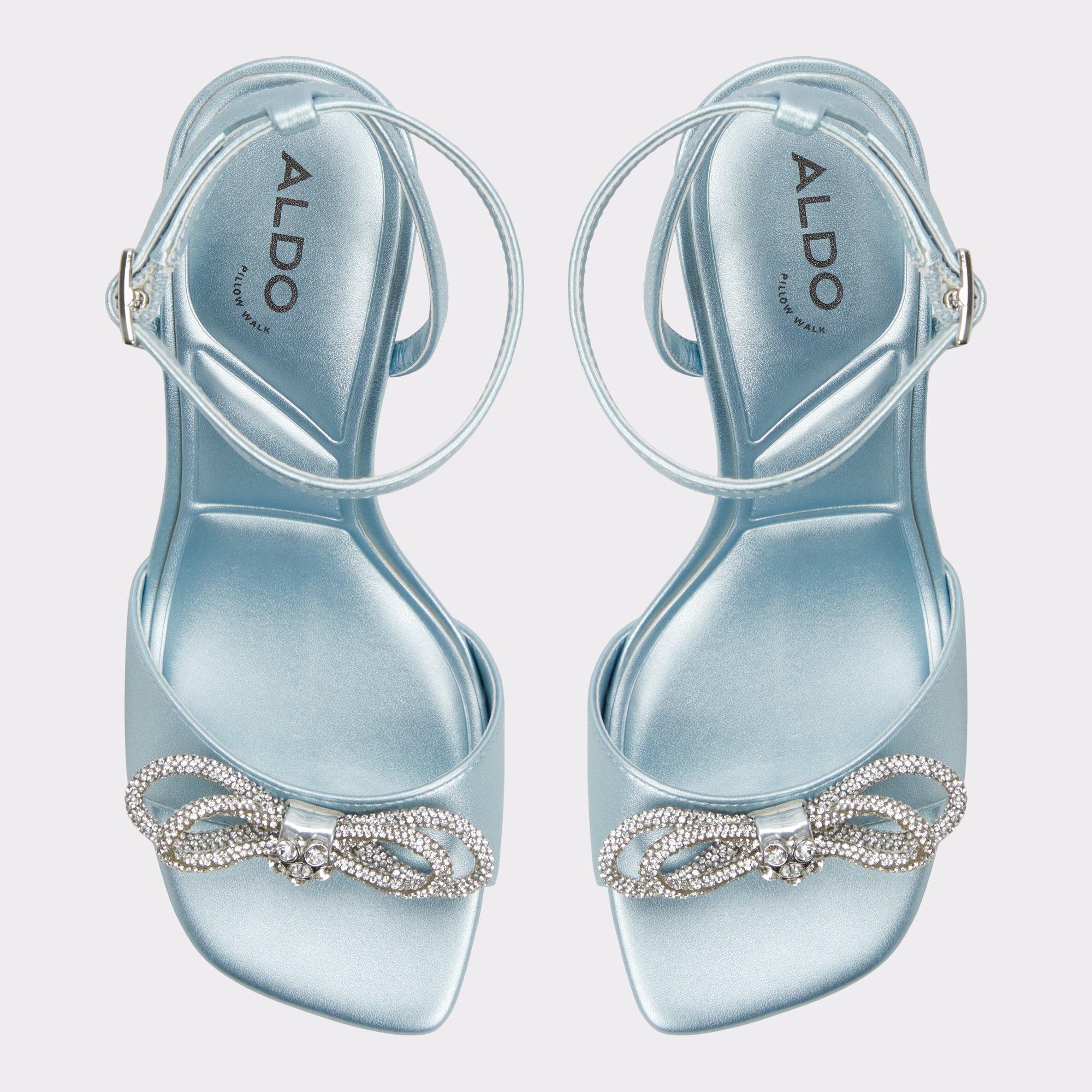 ALDO Ozley - Women's Strappy Sandal Sandals - Blue, Size 8.5 Product Image