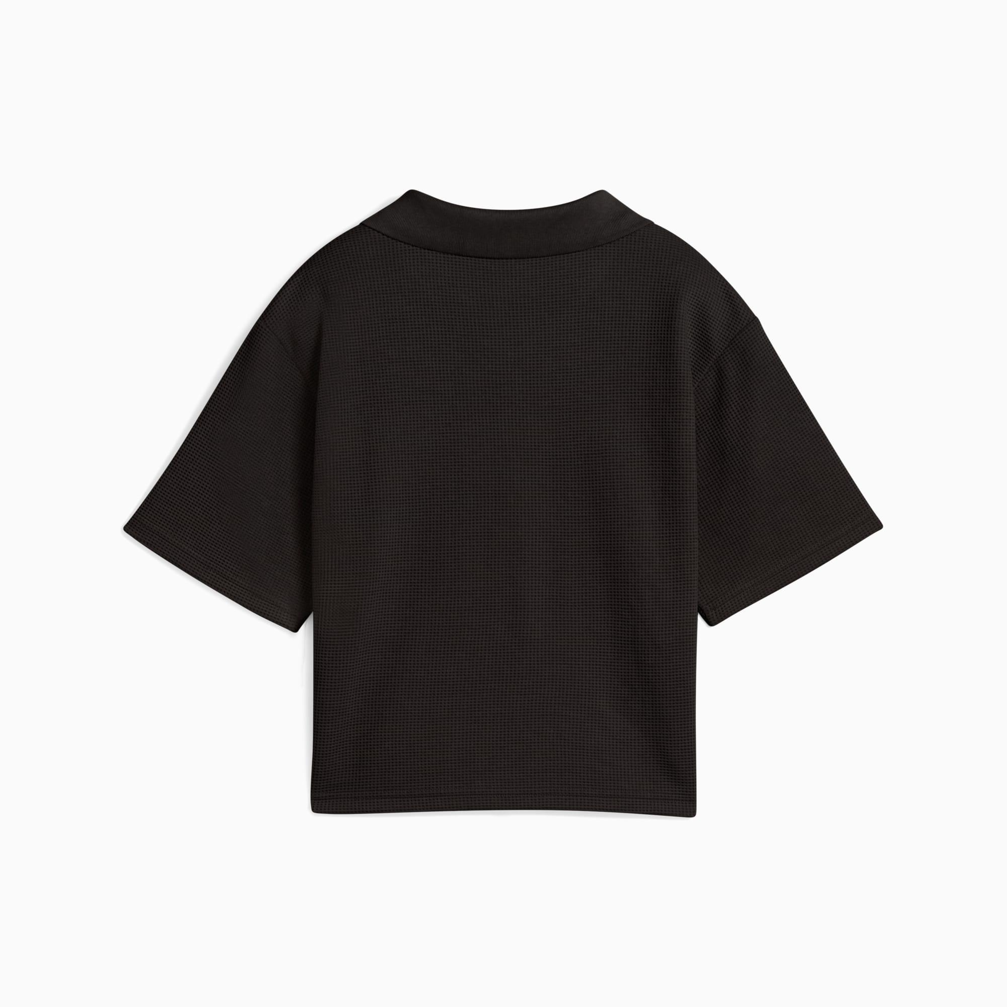 PUMA Class Relaxed Polo Tee Women Product Image