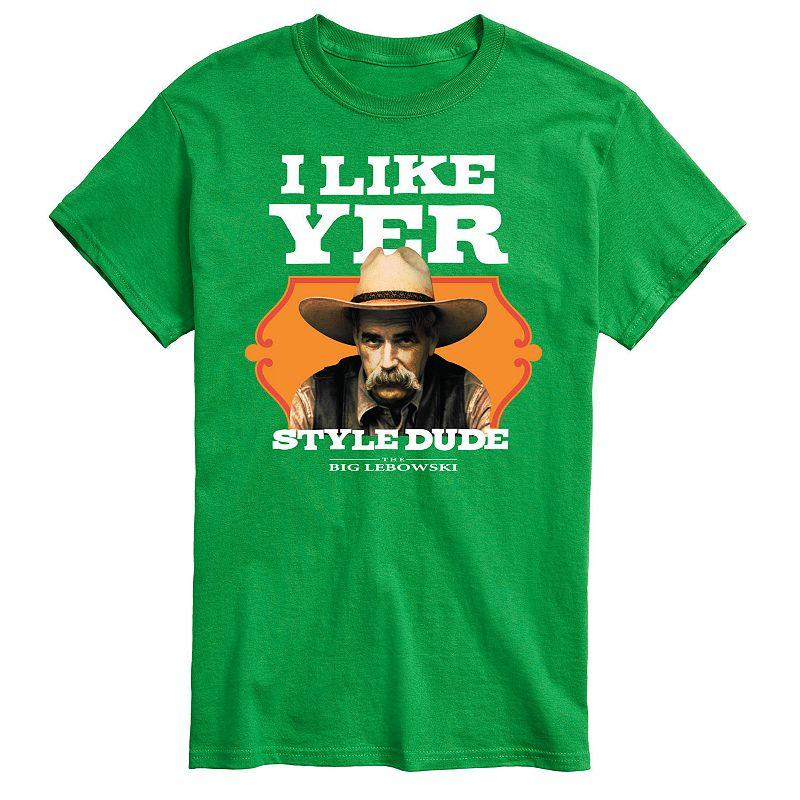 Big & Tall The Big Lebowski Like Yer Style Tee, Men's,  Product Image