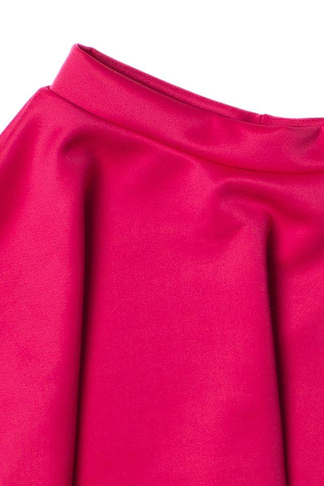 Hot Pink Skater Skirt Product Image