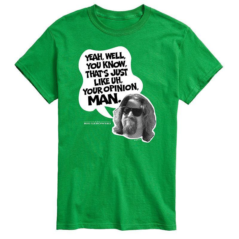 Big & Tall The Big Lebowski Your Opinion Man, Men's,  Product Image