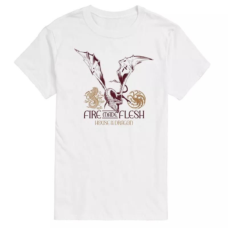 Men's House Of The Dragon Fire Made Flesh Graphic Tee,  Product Image
