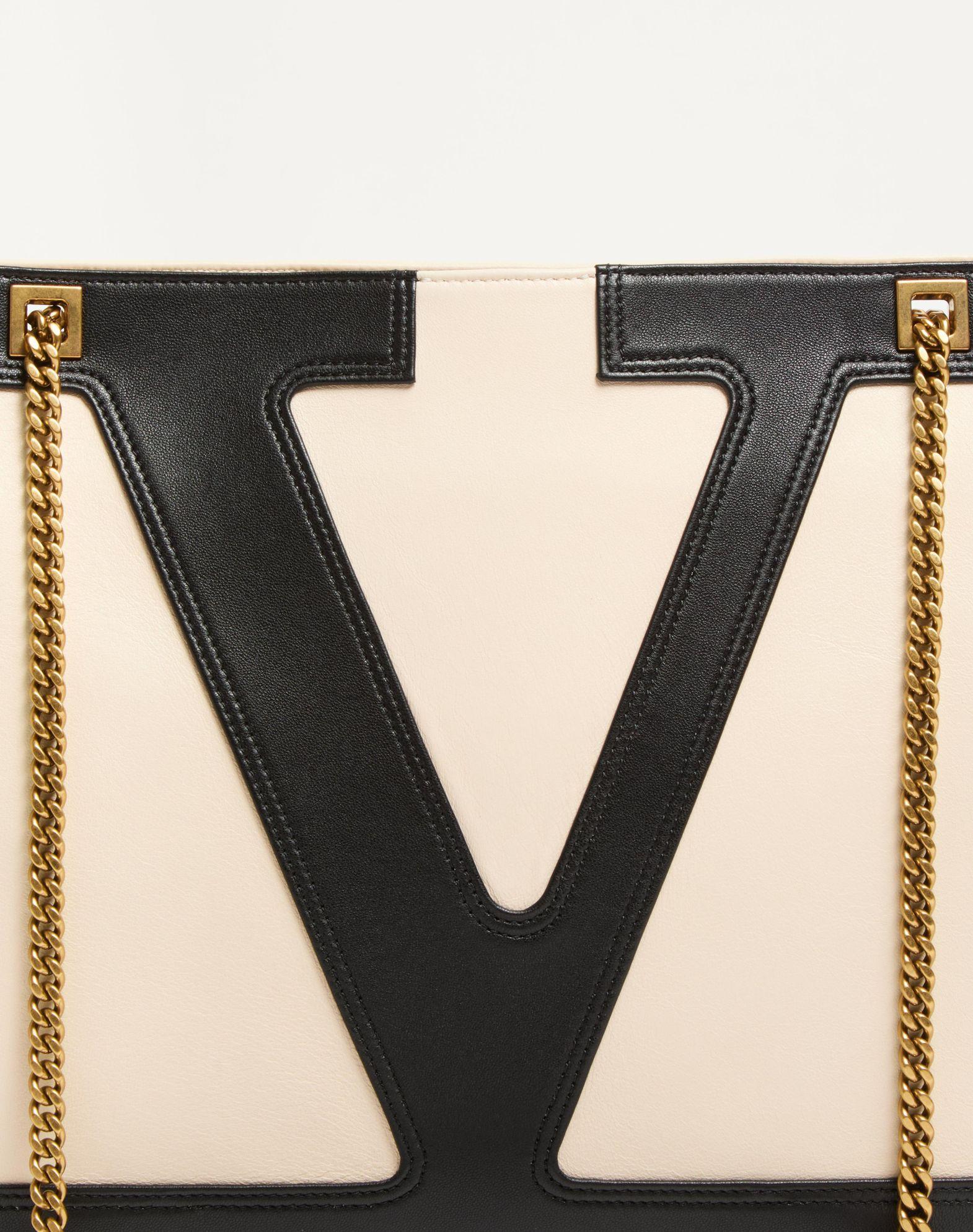 Valentino Garavani Viva Superstar Medium Nappa Leather Shopping Bag Product Image