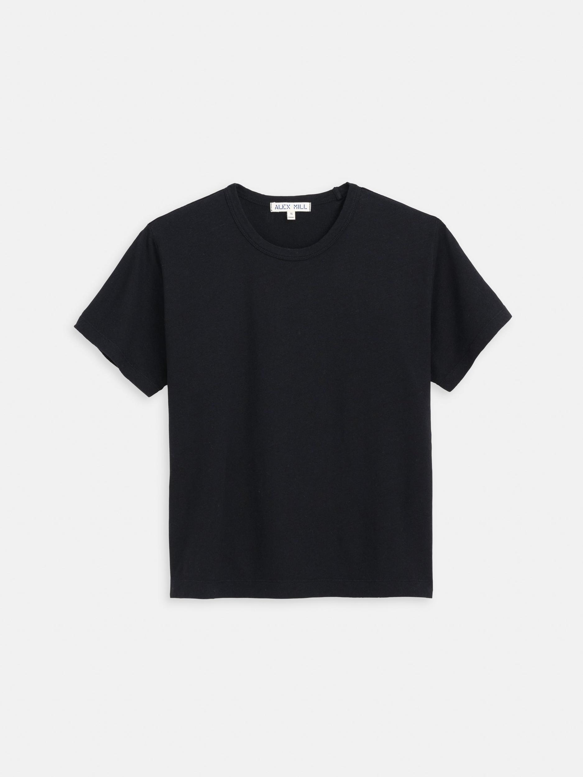 Garcon Tee In Linen Cotton Product Image
