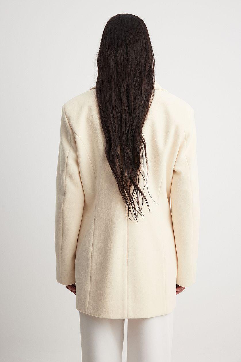 Short Sharp Shoulder Coat Product Image