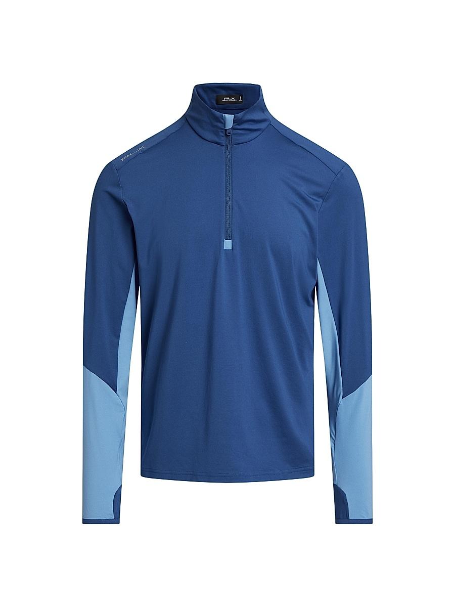 Mens Jersey Quarter-Zip Sweater Product Image