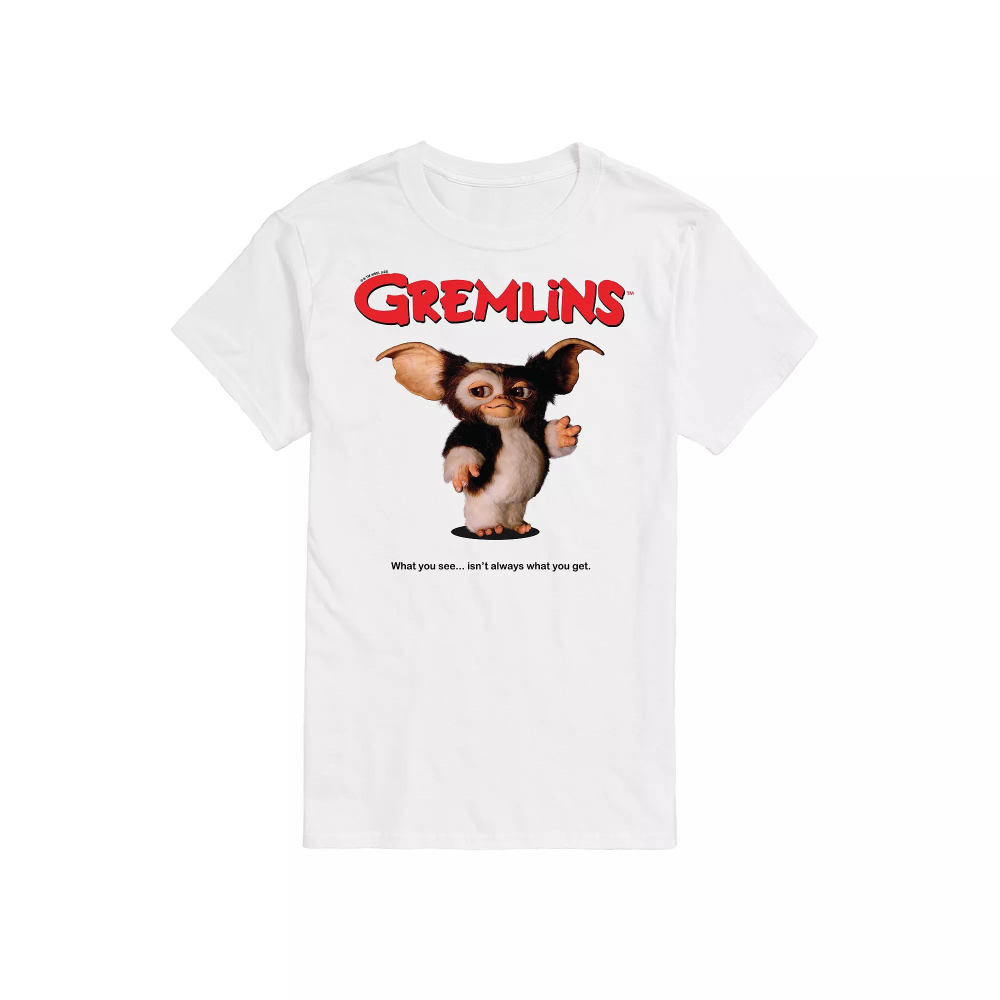 Big & Tall Gremlins Movie Poster Graphic Tee, Men's,  Product Image