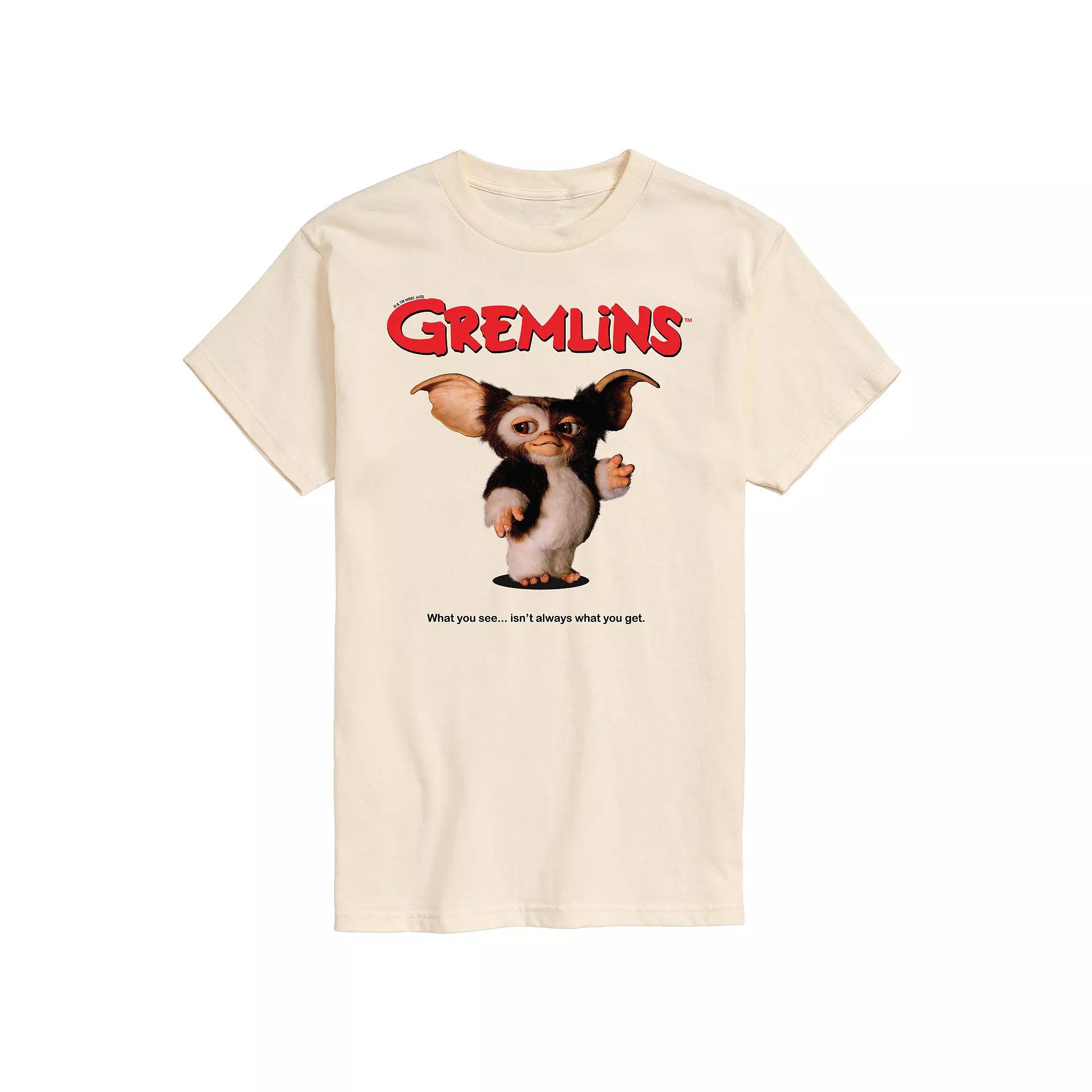 Big & Tall Gremlins Movie Poster Graphic Tee, Men's,  Product Image