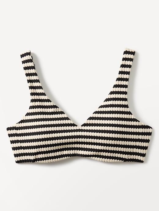 Paradise Yarn Dye Bra Cup Bikini Top Product Image