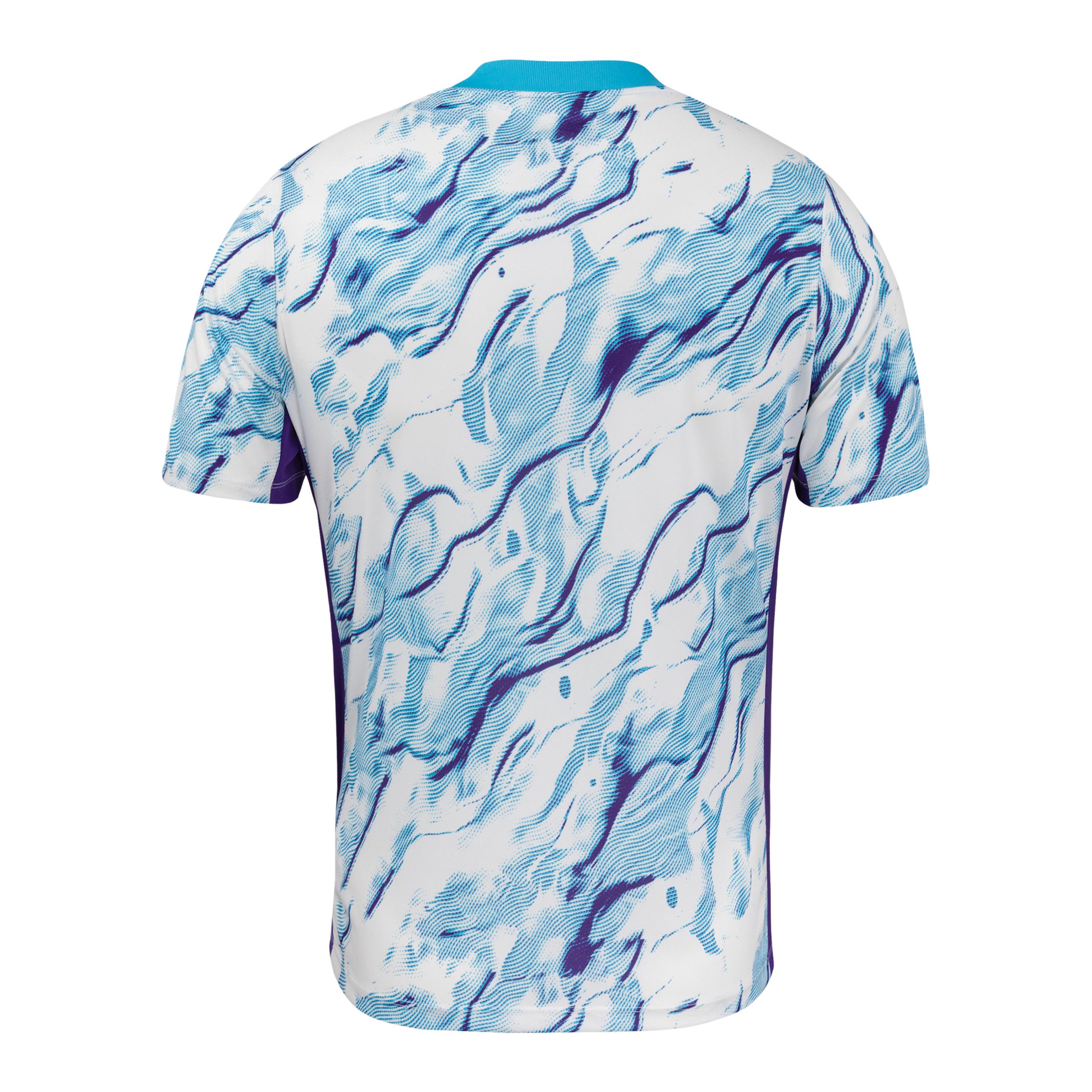 Orlando Pride 2025 Nike Mens NWSL Short-Sleeve Pre-Match Top | M21556ORLP-FLW Product Image