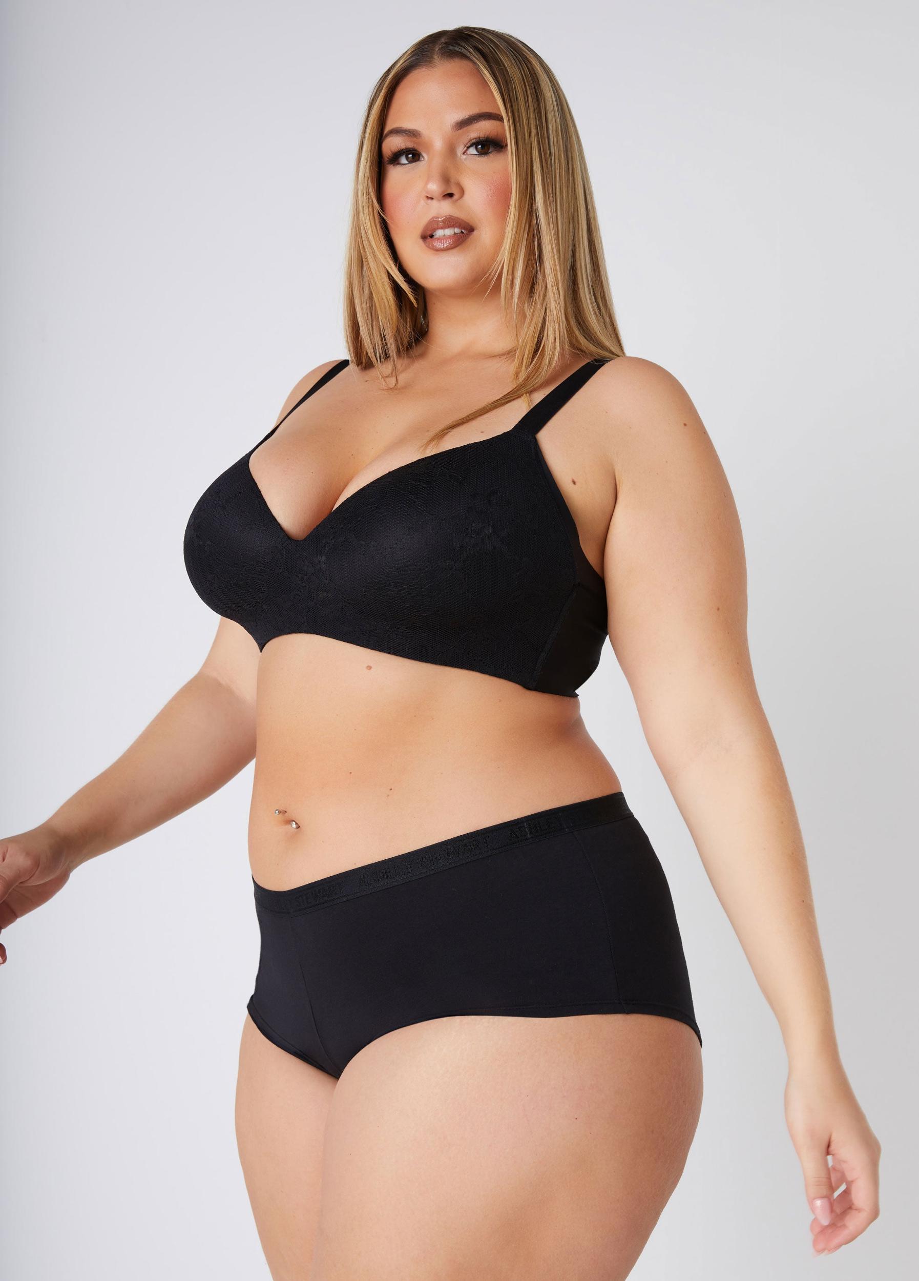 Cotton Blend Logo Boyshorts Product Image