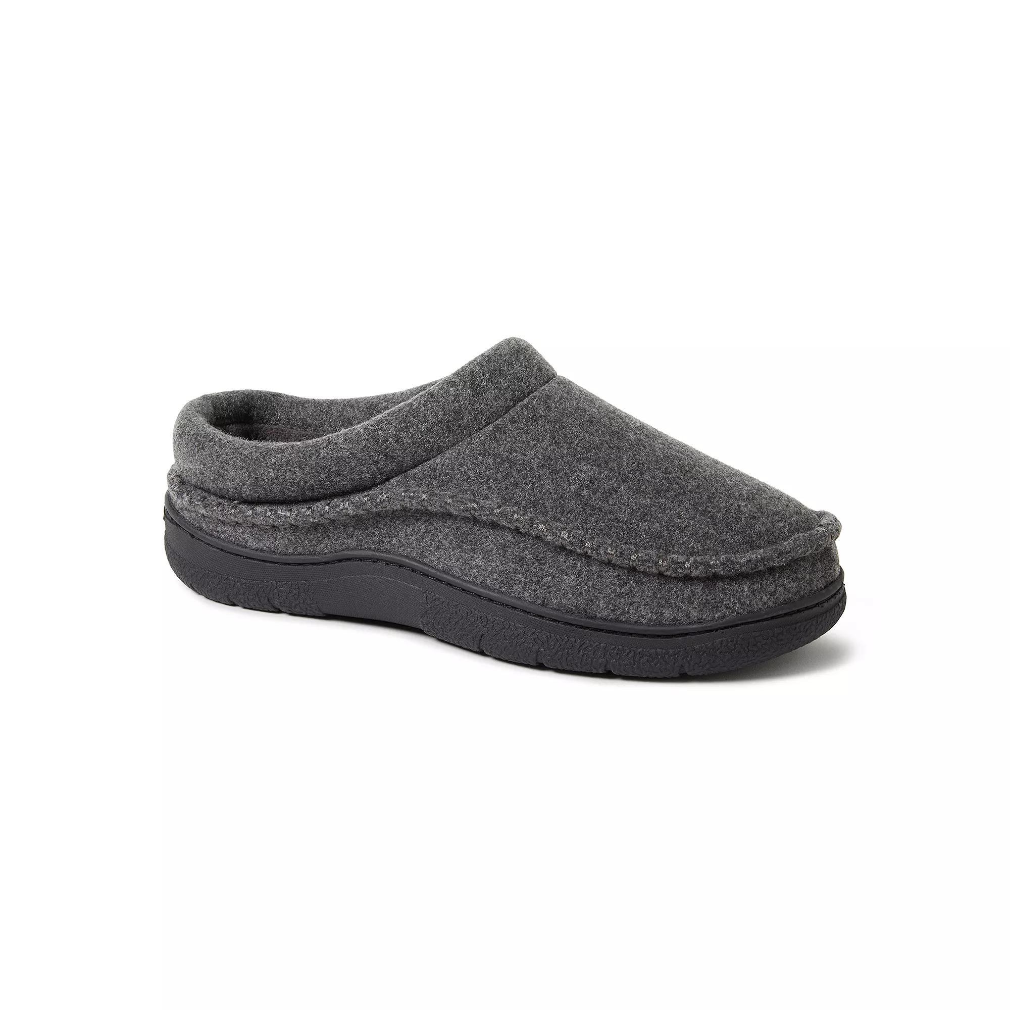 Dearfoams Thompson Wool Blend Men's Clog Slippers,  Product Image