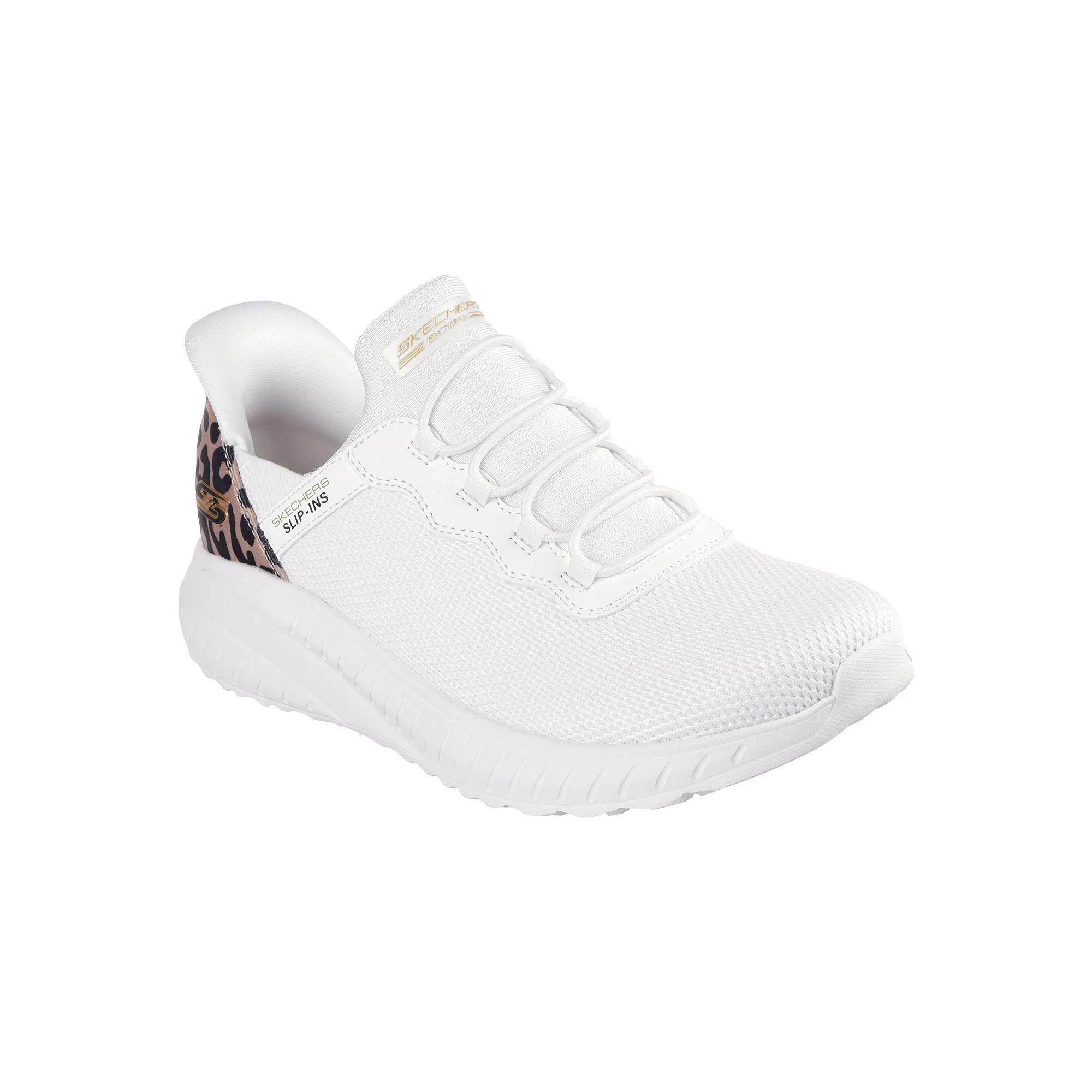 BOBS Sport™ by Skechers Hands Free Slip-ins® Squad Chaos Seize the Hour Women's Sneakers, Size: 11, White Product Image