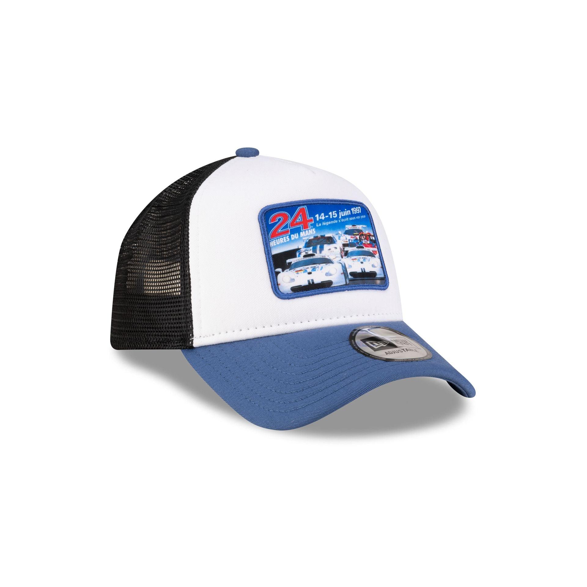 24 Hours of Le Mans Patch Blue 9FORTY A-Frame Trucker Hat Male Product Image