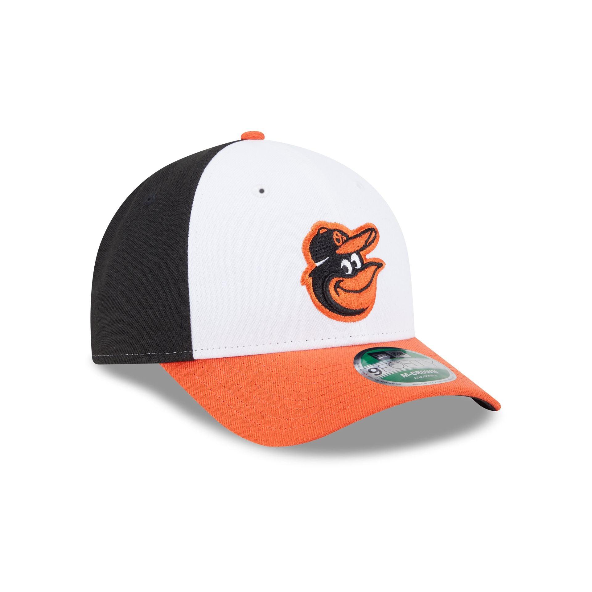 Baltimore Orioles Home Authentic Collection 9FORTY M-Crown Snapback Hat Male Product Image