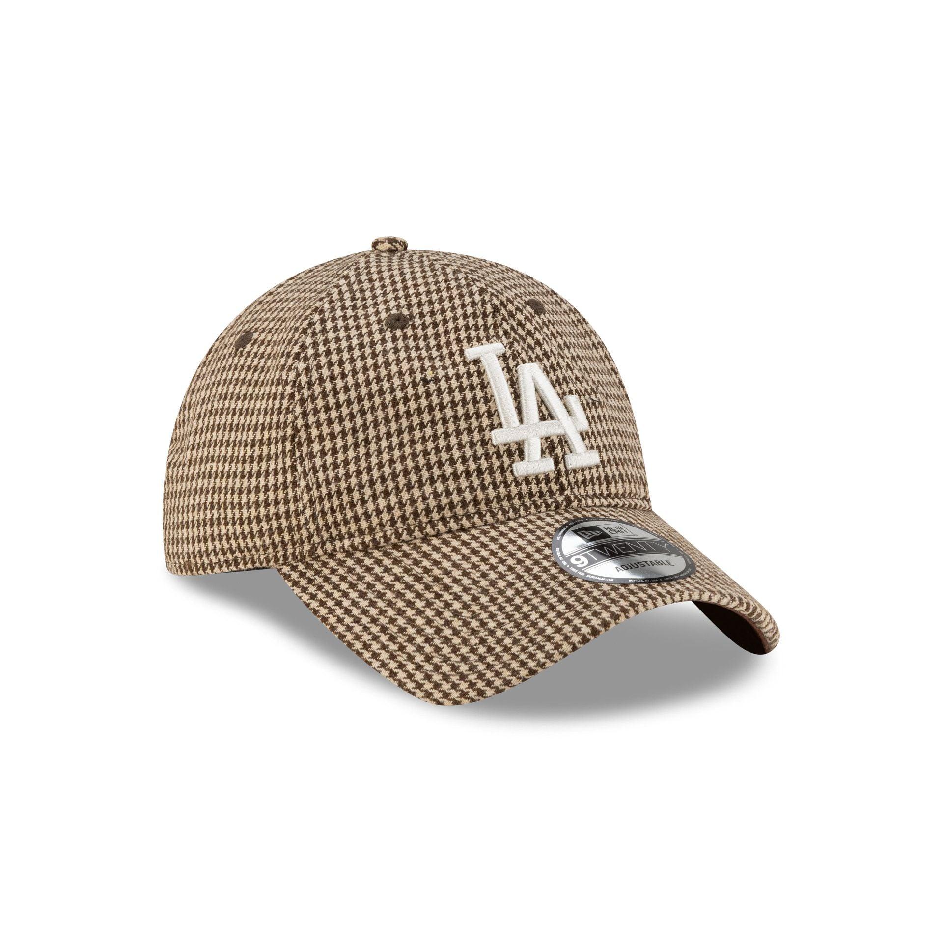 Los Angeles Dodgers Houndstooth 9TWENTY Adjustable Hat Male Product Image