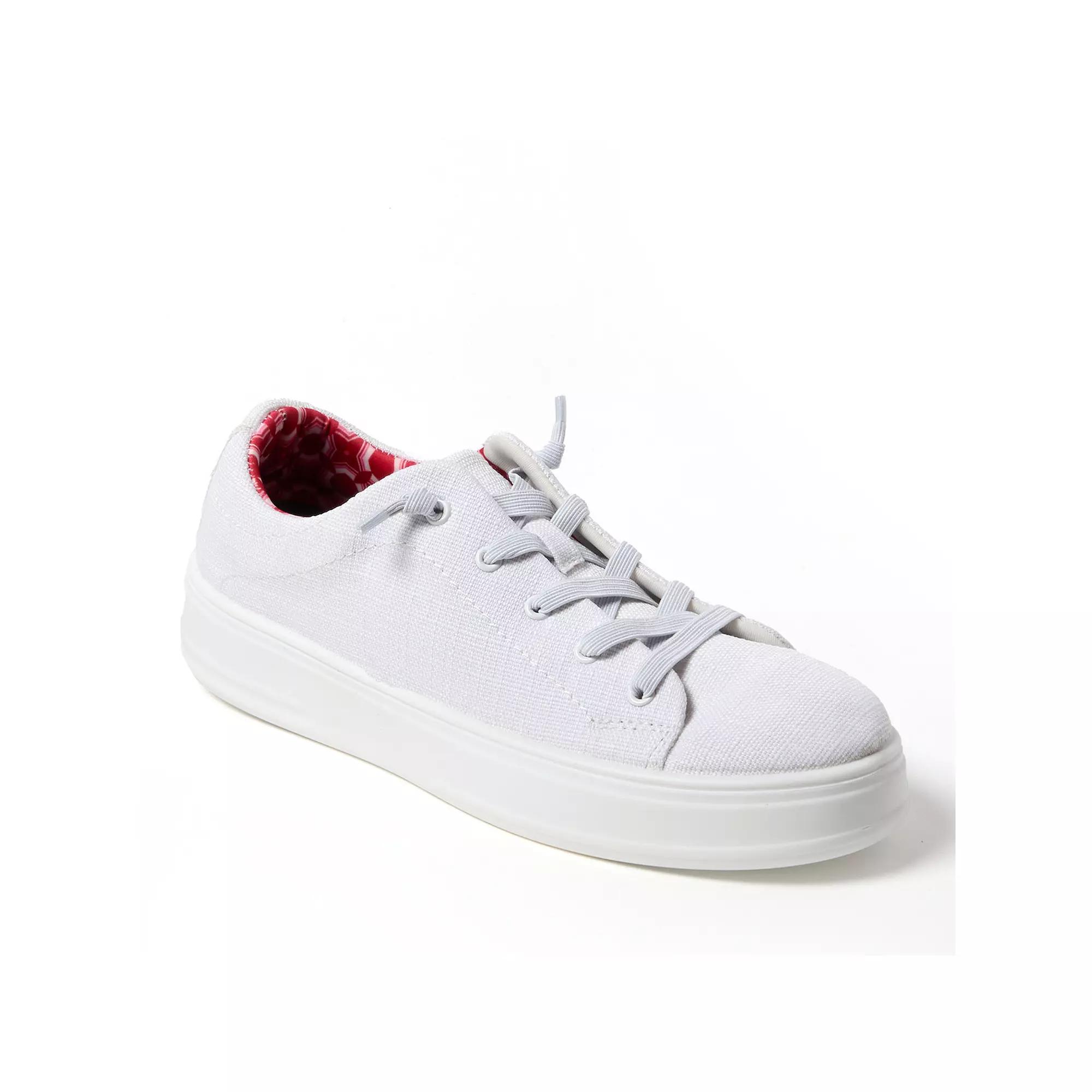 Original Comfort by Dearfoams Mabel Woven Lace-Up Women's Shoes,  Product Image