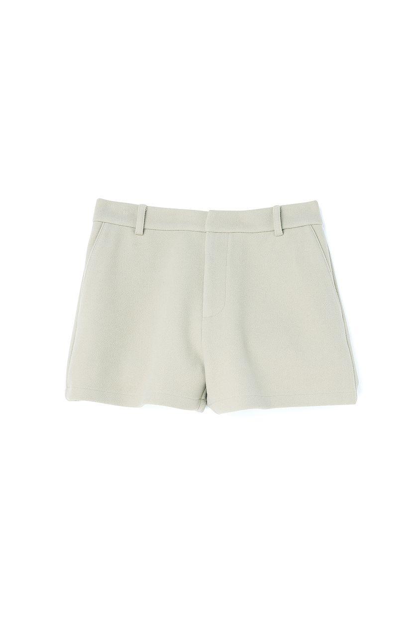 Mid Waist Heavy Fuzzy Shorts Product Image