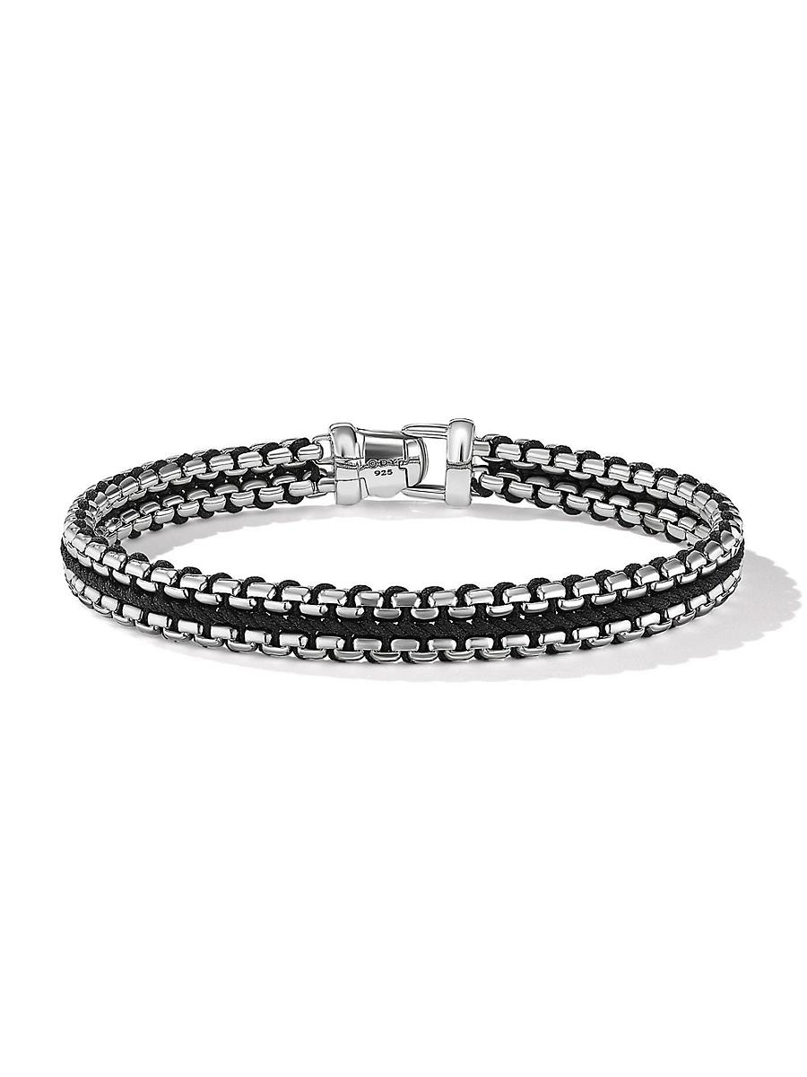 Vieste Simulated Crystal Open Lace Bracelet, Women's, Silver Tone Product Image