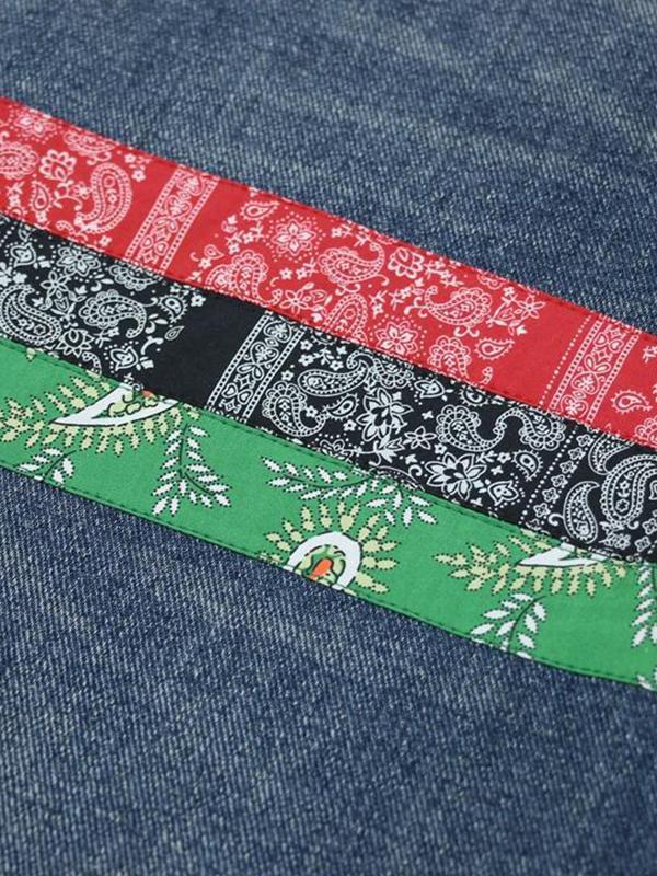 Men's Vintage Torn Loose Jeans Product Image