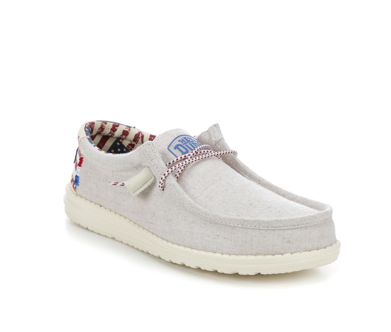 Men's HEYDUDE Wally Patriotic Casual Shoes Product Image