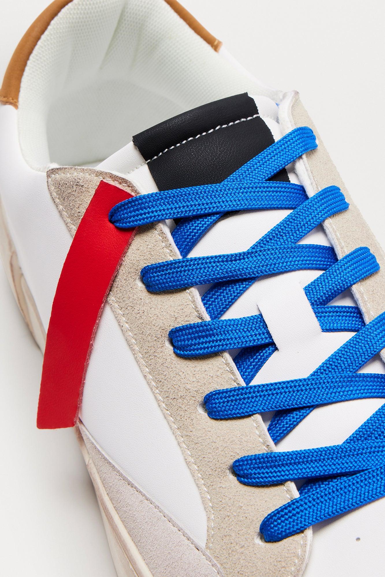 Lived In Low Top Sneakers - White/combo Product Image