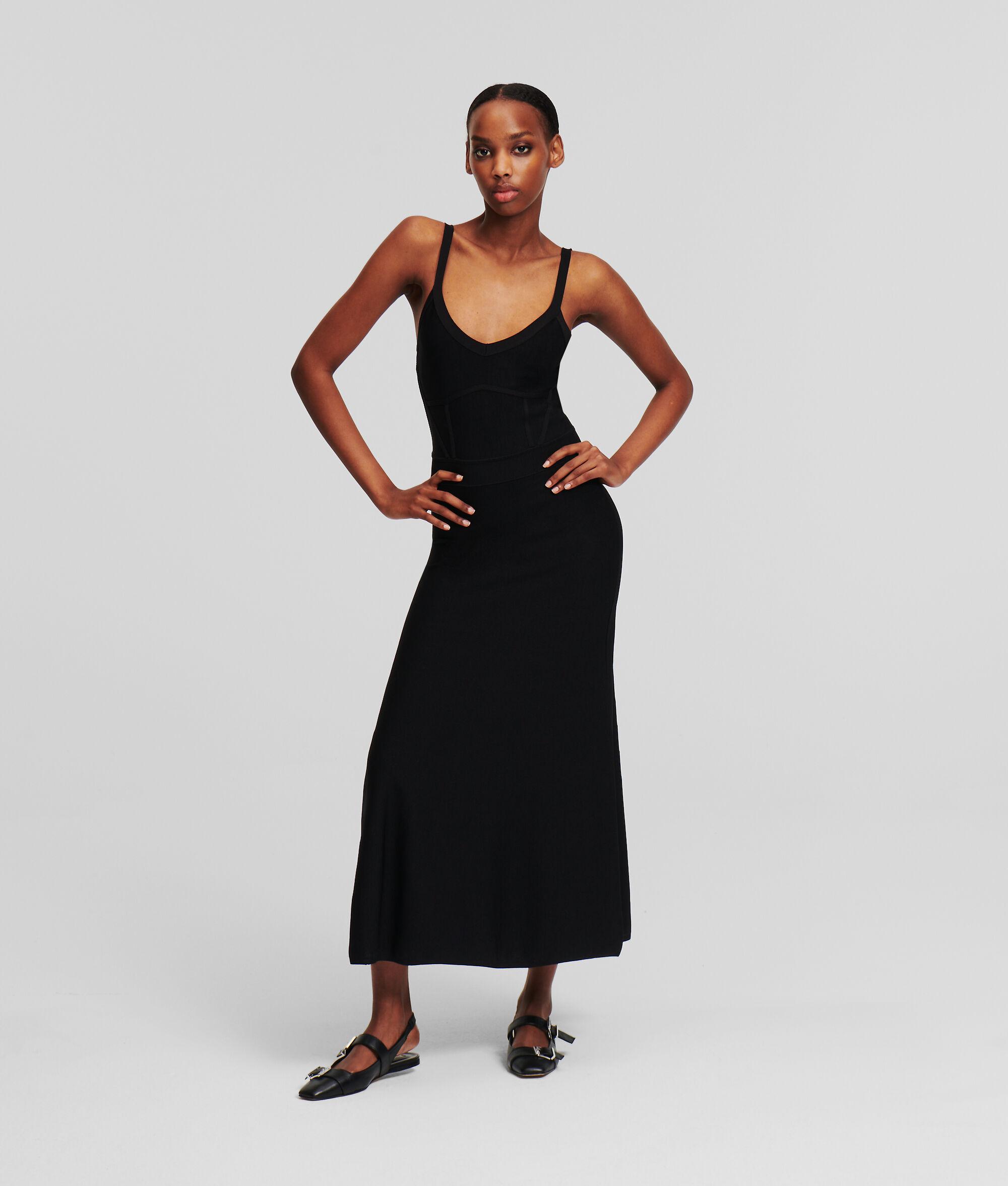 STRAPPY KNIT DRESS Product Image