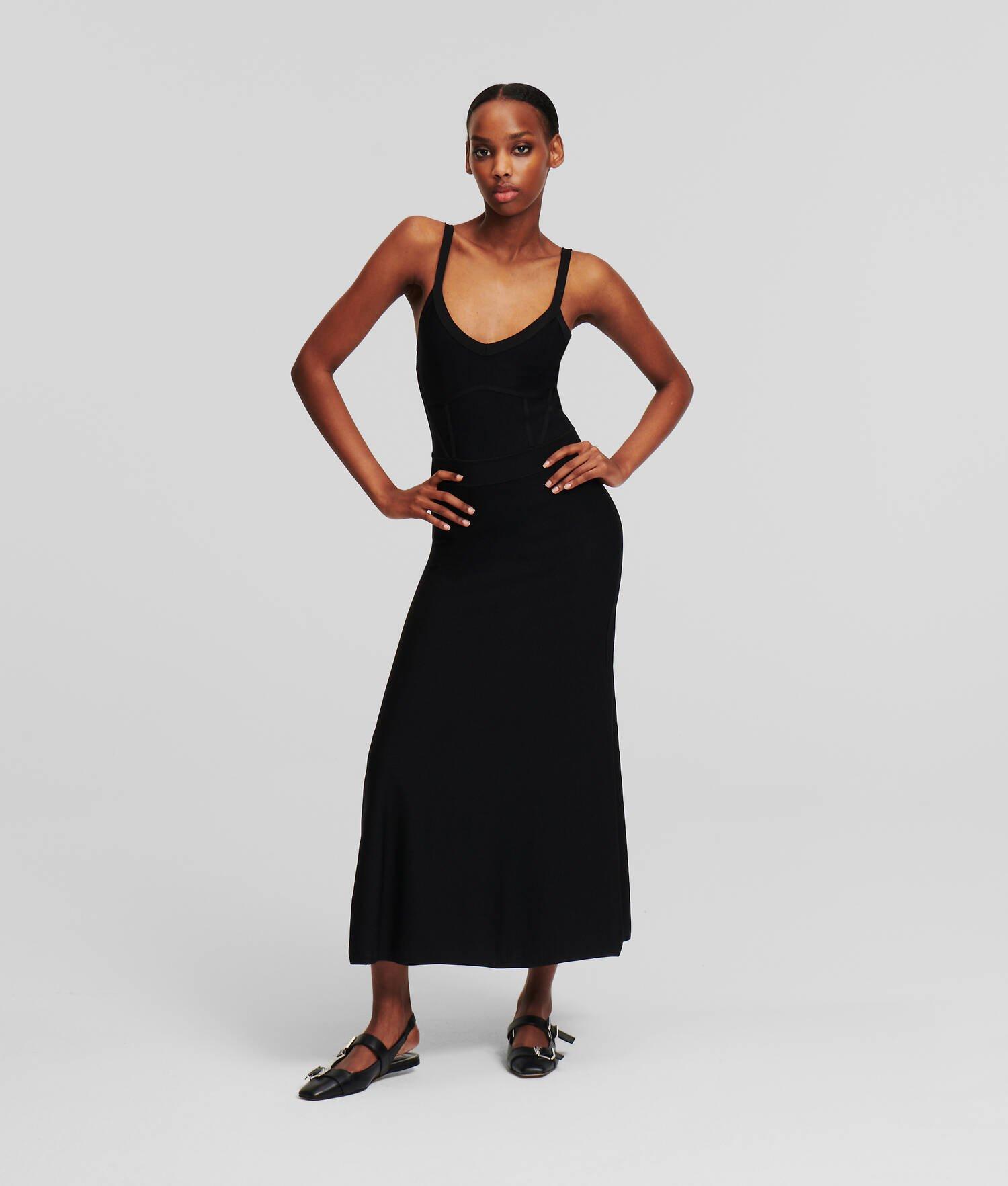 STRAPPY KNIT DRESS Product Image