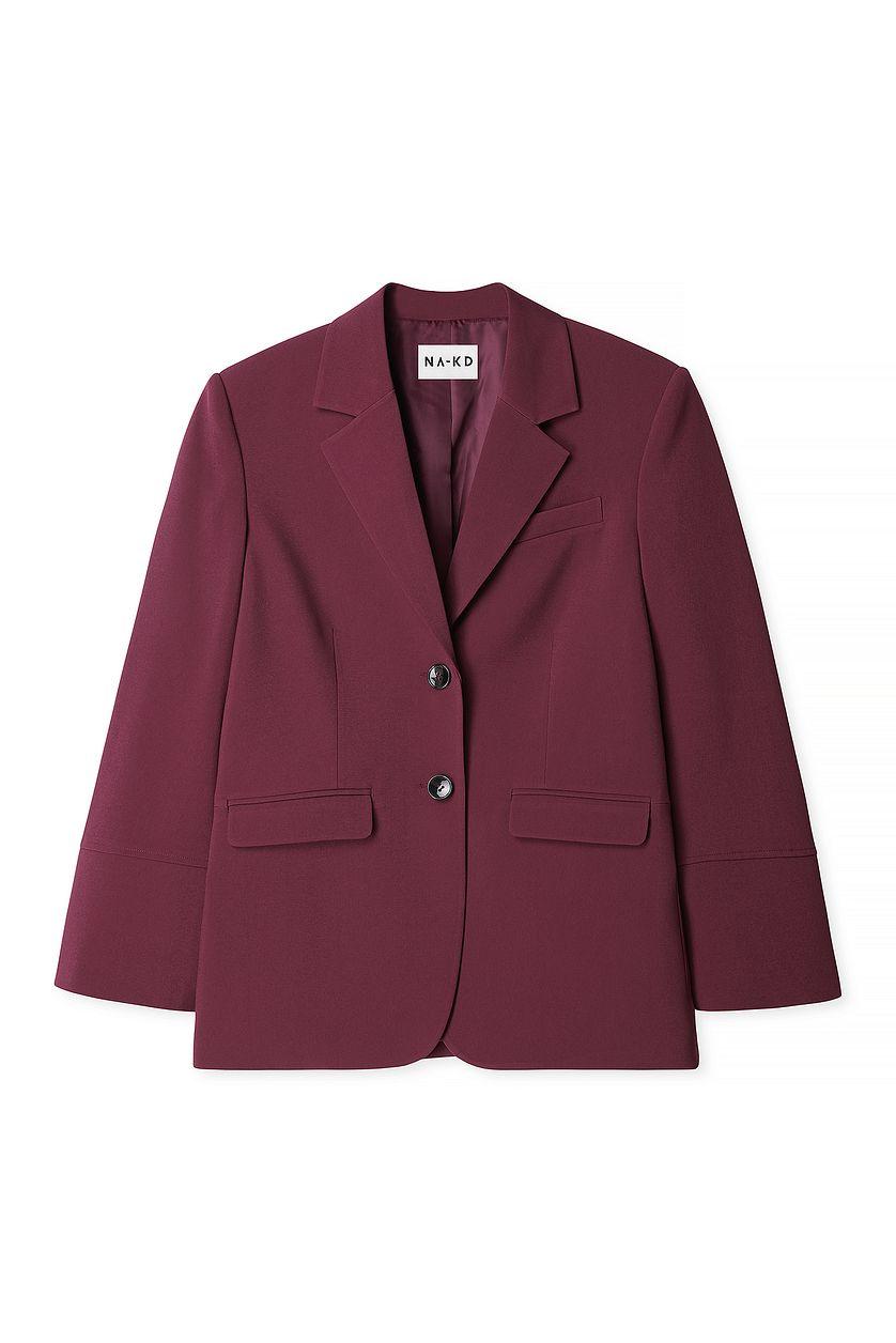 Oversized Blazer With Wide Sleeves Product Image