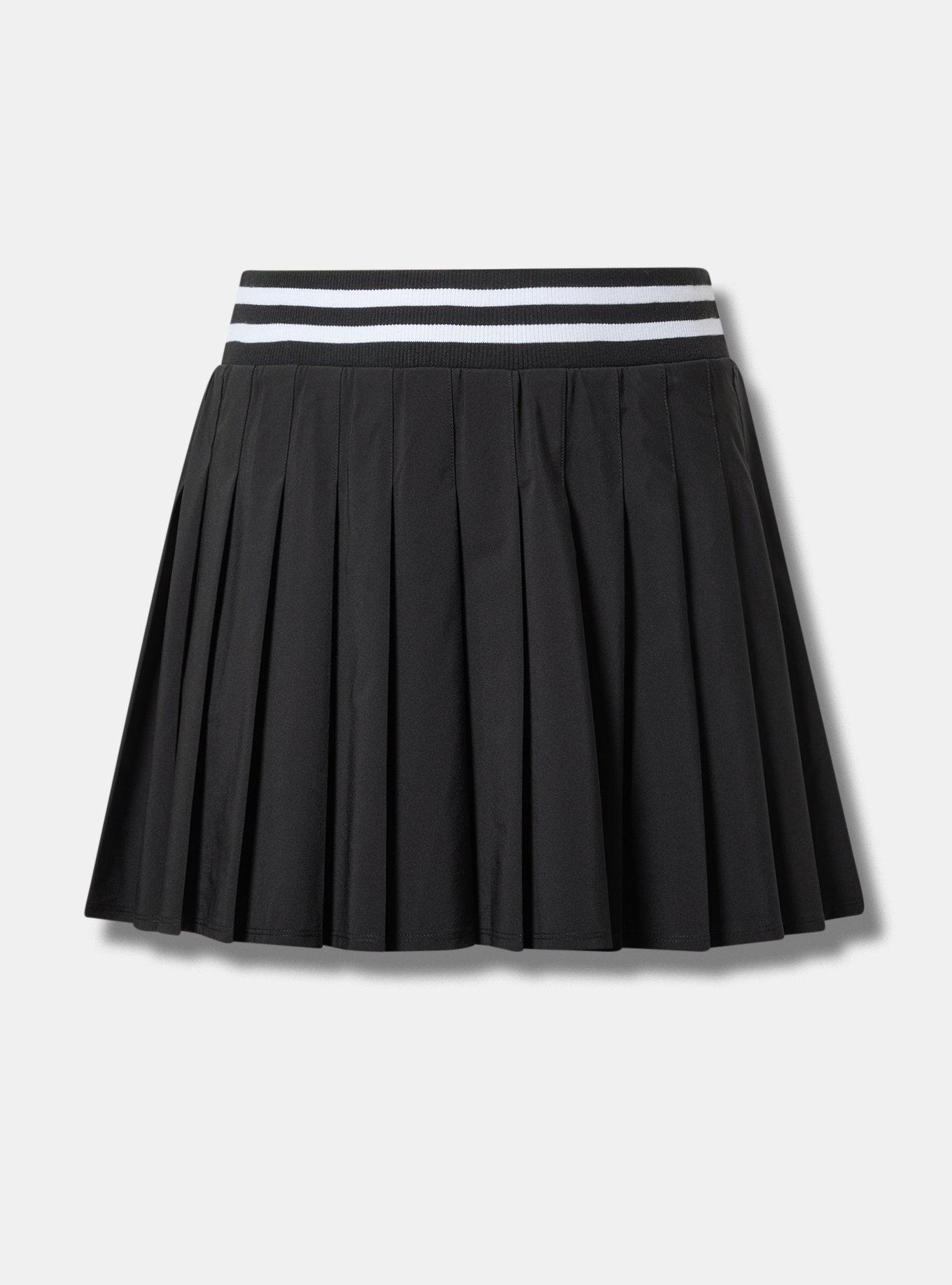 Pleated Active Skirt With Bike Short Product Image