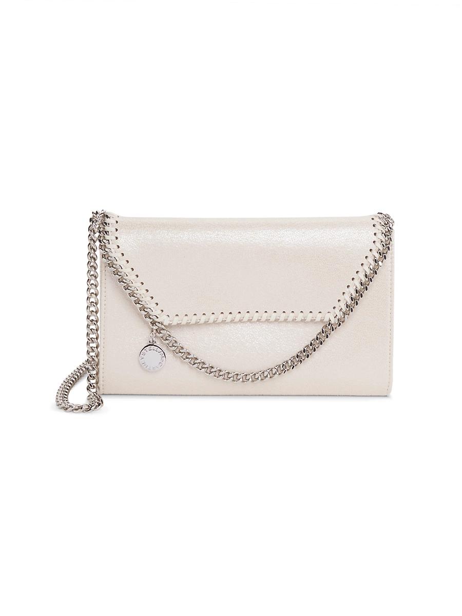 Womens Mini Falabella Metallic Crossbody Bag Product Image