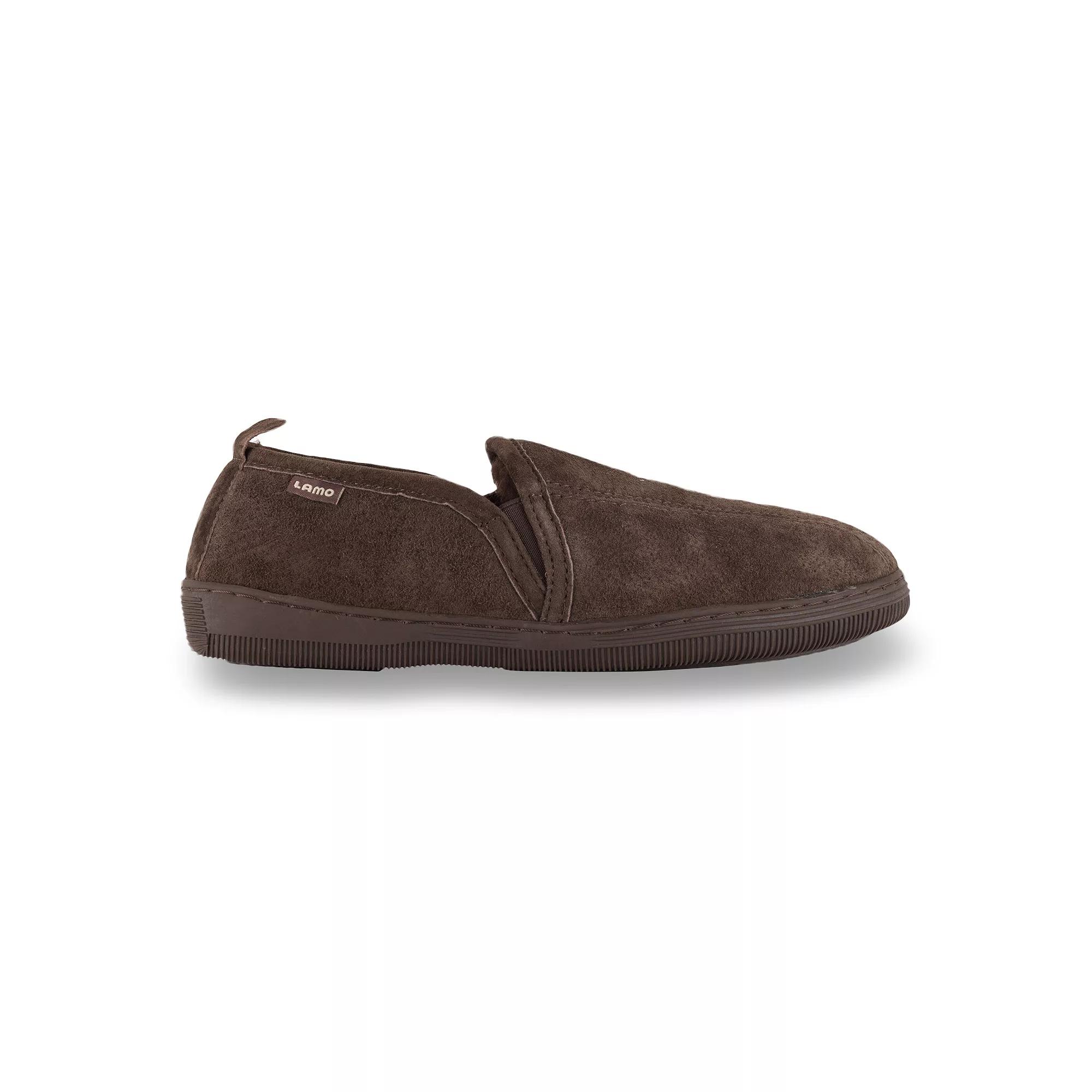 Mykos Romeo Men's Suede Slippers, Size: 7 Medium, Brown Product Image
