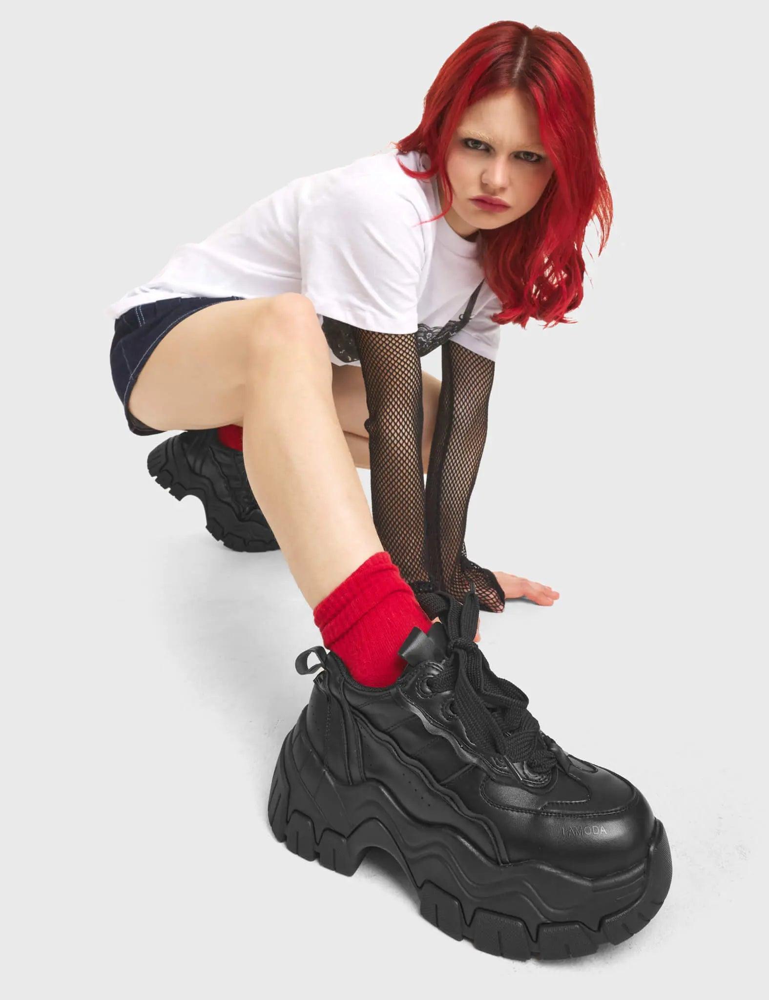 Struttin' Chunky Platform Sneakers Product Image