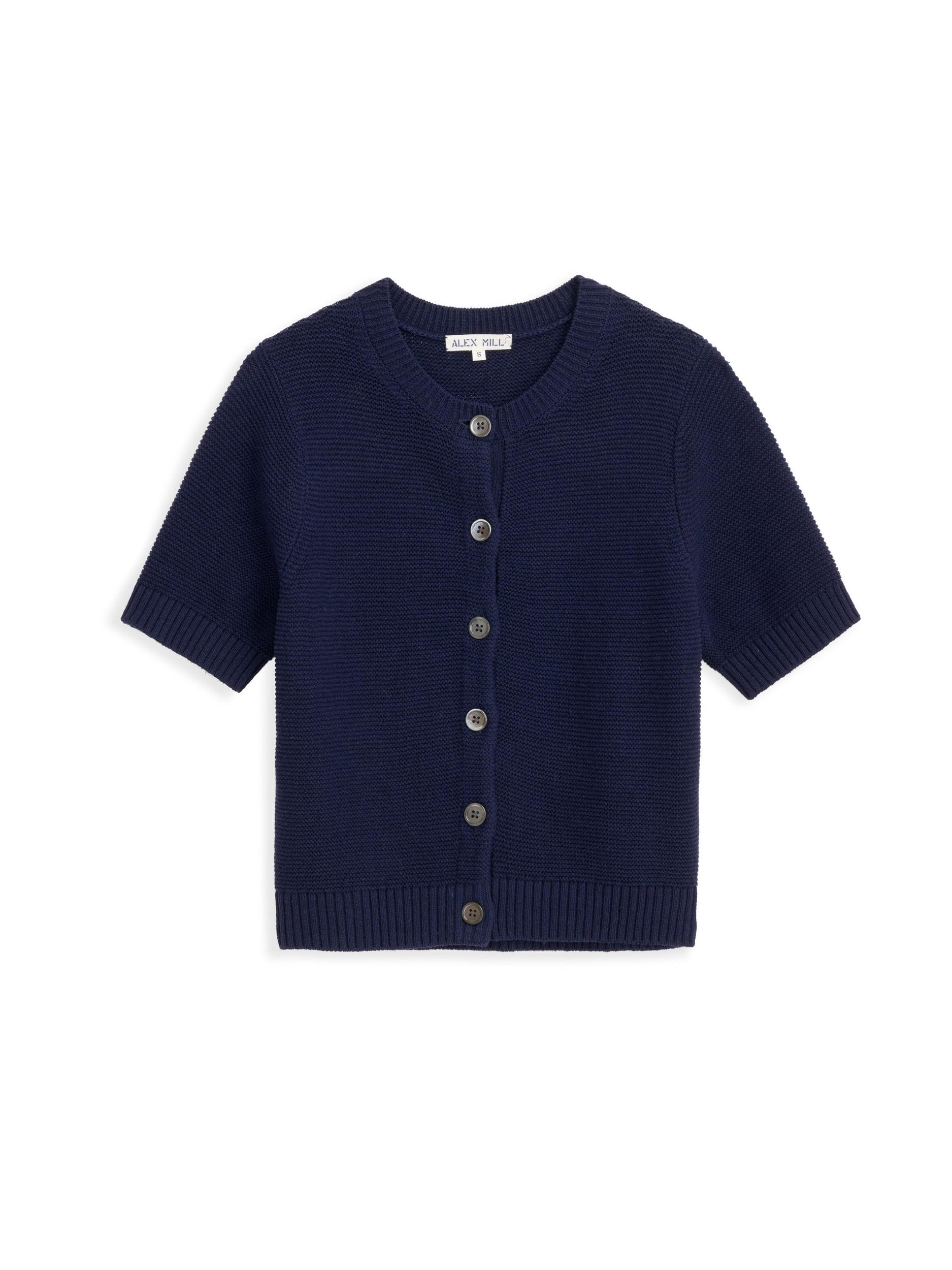 Elle Sweater In Cotton Linen Product Image