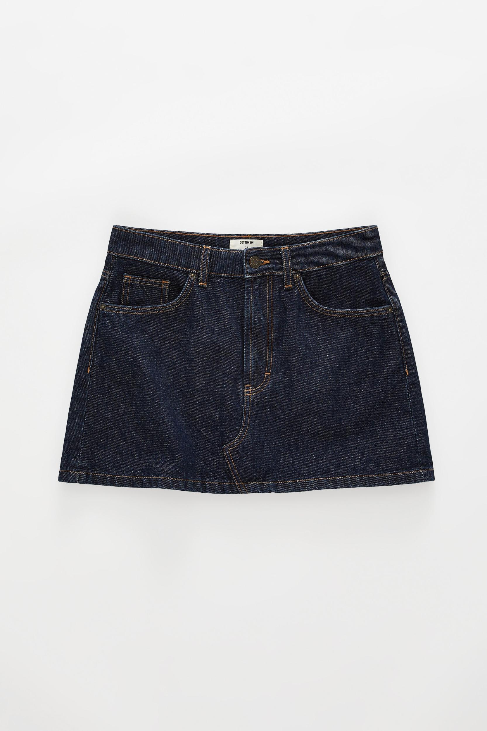 Original Denim Mini Skirt Product Image